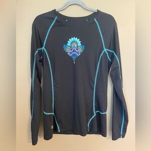 Athleta athletic/activewear all day dry shirt, size MT 8-10